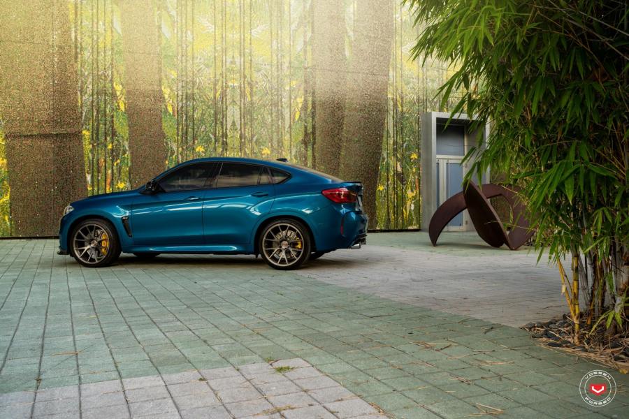  BMW X6 M on Vossen Wheels (VPS-306) 2017 года  (фото 8 из 17)